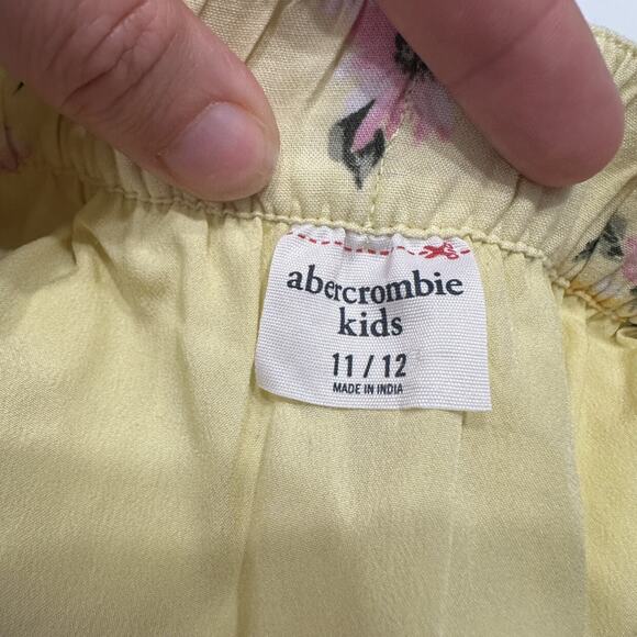 Abercrombie Kids Yellow Floral Skort - Picture 5 of 6